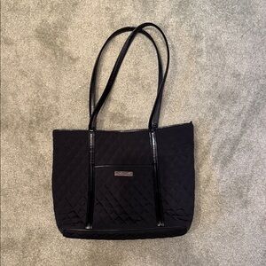 Vera Bradley Black Quilted Tote